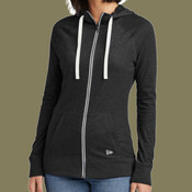 Women's Sueded Cotton Blend Full Zip Hoodie