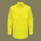 Men's Enhanced & Hi-Visibility Long Sleeve Work Shirt