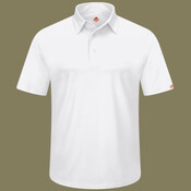 Men's Short Sleeve Performance Knit Pocketless Core Polo