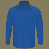 Men's Tall Performance Plus Long Sleeve Shirt with OilBlok Technology
