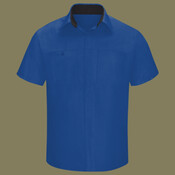 Men's Tall Performance Plus Short Sleeve Shirt with Oilblok Technology