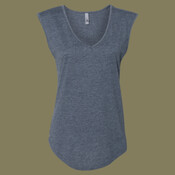 Women's Festival Sleeveless Deep V-Neck Tee