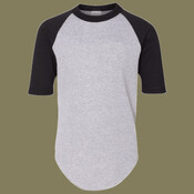 Youth Three-Quarter Sleeve Baseball Jersey