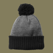 Colorblock Cuffed Beanie