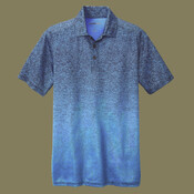 Ombre Heather Polo