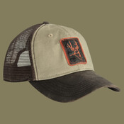 Waxy Cotton Trucker Buck Icon Cap