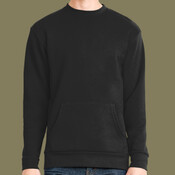 Unisex Santa Barbara Pocket Crewneck Sweatshirt