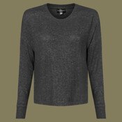 Women's Cuddle Fleece Boxy Crewneck Pullover