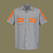 Enhanced Visibility Industrial Work Shirt