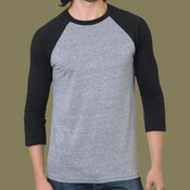 Unisex Triblend Three-Quarter Sleeve Raglan T-Shirt
