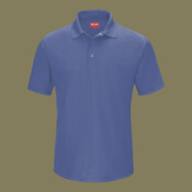 Men's Performance Knit Gripper-Front Polo