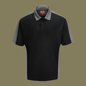 Men's Performance Knit Two Tone Polo