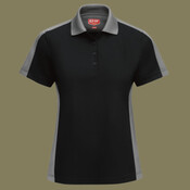 Women's Performance Knit Two-Tone Polo