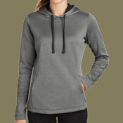 Women's PosiCharge ® Sport Wick ® Heather Fleece Hooded Pullover