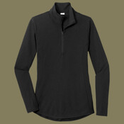 Women's PosiCharge ® Tri Blend Wicking 1/4 Zip Pullover