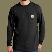 Workwear Pocket Long Sleeve T Shirt