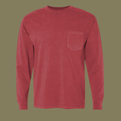 Heavyweight Ring Spun Long Sleeve Pocket Tee
