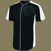 Men's Full Button Baseball Jersey