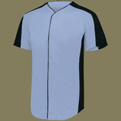 Youth Full Button Baseball Jersey