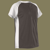Girls' Two Button Fastpitch Jersey
