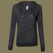 Women’s Cozy Jersey Hooded Full-Zip