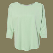 Women's Lounge Fleece Dolman Crewneck Sweatshirt