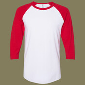 Premium Blend Ringspun Three-Quarter Sleeve Raglan Baseball T-Shirt