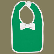 Infant Baby Rib Bow Tie Bib
