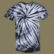 Contrast Cyclone Tie-Dyed T-Shirt