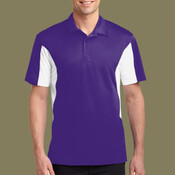 Side Blocked Micropique Sport Wick ® Polo