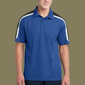 Tricolor Shoulder Micropique Sport Wick ® Polo
