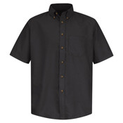 Men's Tall Poplin Short Sleeve Dress Shirt