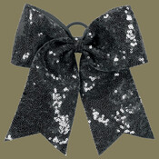Sequin Cheer Hair Bow
