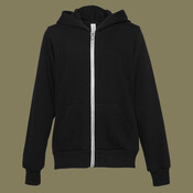 Youth Sponge Fleece Full-Zip Hoodie Sweatshirt