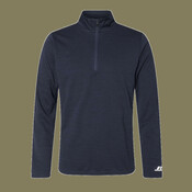Men's Striated Quarter-Zip Pullover