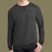 Unisex Snow Heather French Terry Crewneck Sweatshirt