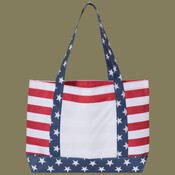 Americana Beach Tote