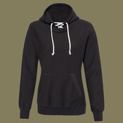 Women’s French Terry Sport Lace Scuba Hooded Sweatshirt