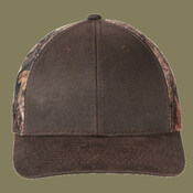 Pigment Print Camouflage Mesh Back Cap