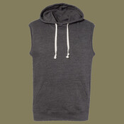 Men's Triblend Sleeveless Hooded Sweatshirt