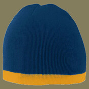 Two-Tone Knit Beanie