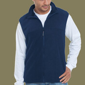 Men's USA-Made Full-Zip Fleece Vest