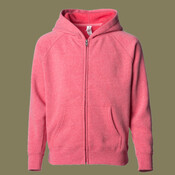 Toddler Lightweight Special Blend Raglan Zip Hood