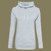 Women’s Space-Dyed Cowl Neck Sweatshirt