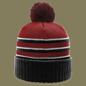 Pom Cuffed Beanie