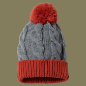 Chunk Twist Cuffed Beanie