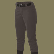 Girls' Fastpitch Softball Pants with Belt Loops
