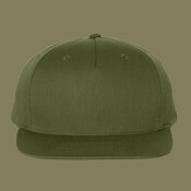Pinch Front Structured Snapback Trucker Cap