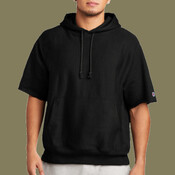 Reverse Weave ® Short Sleeve Hooded Sweatshirt