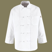 Ten Knot Button Chef Coat